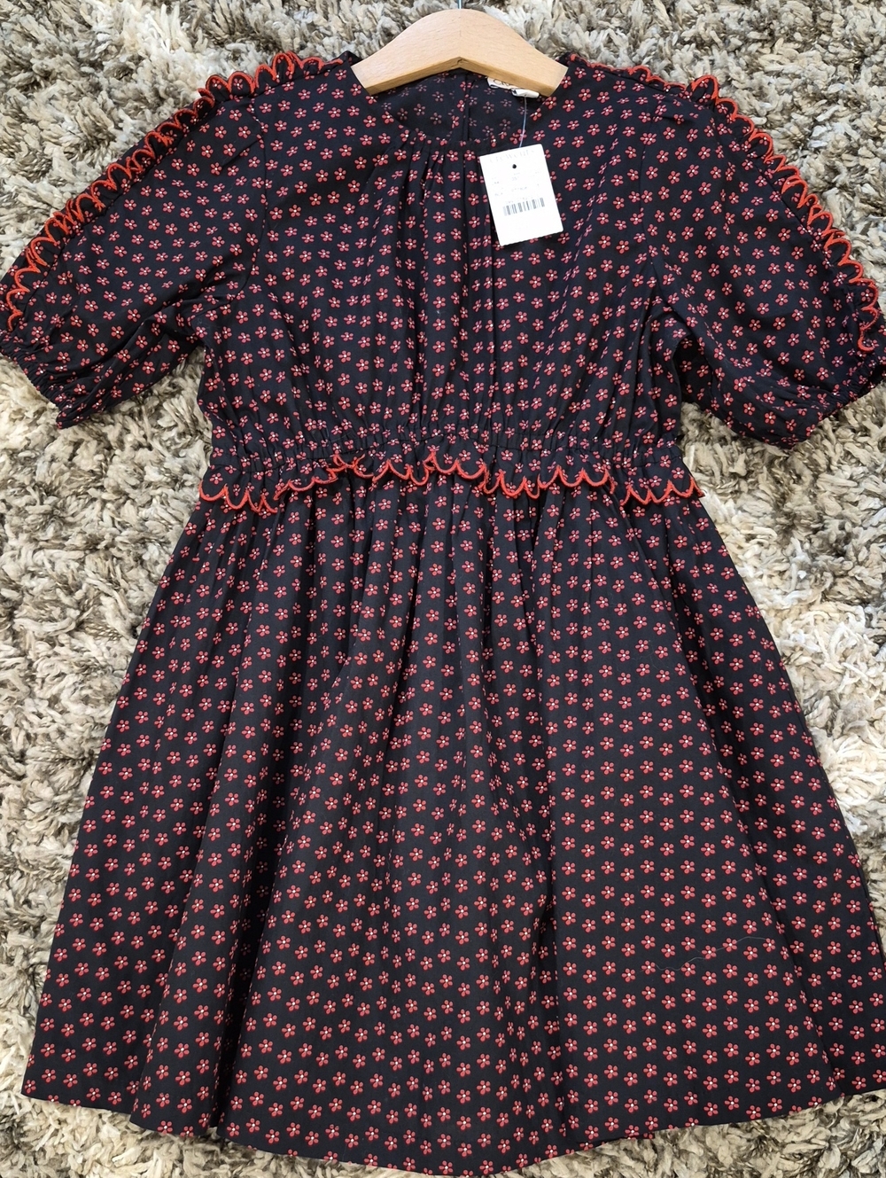 Crewcuts Cotton Puff Sleeve Dress